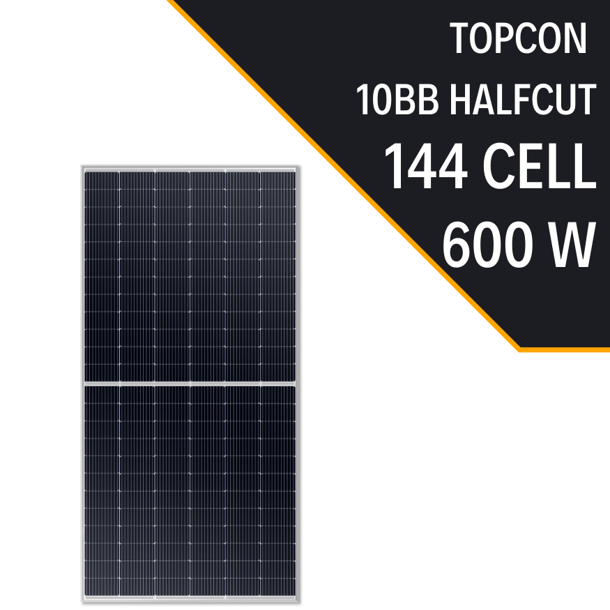 600W HALF CUT MONOKRİSTAL PANEL