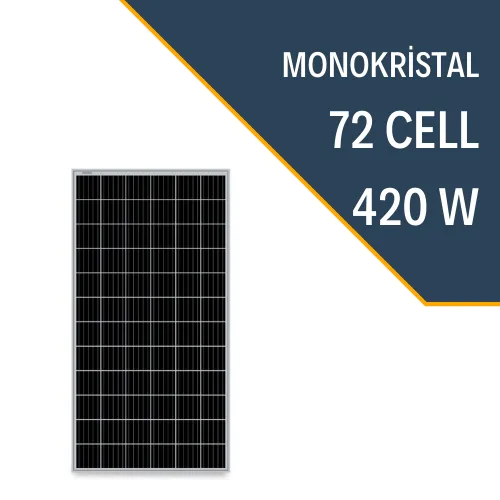 420W MONOKRİSTAL PANEL