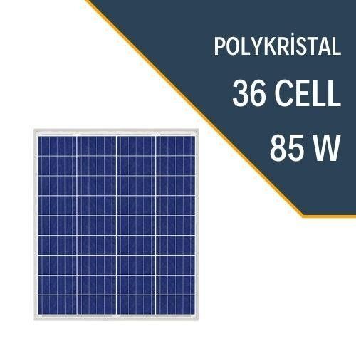 85W POLYKRİSTAL PANEL