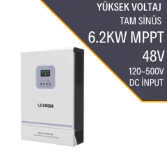 6.2KW MPPT 120-500V PV INPUT 100A MPPT INVERTER PARALLENEBİLİR