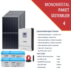 MONOKRİSTAL EV PAKETİ (PAKET 4)